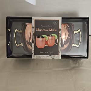 Moscow Mule Pair Of 2 Copper Finish 20oz